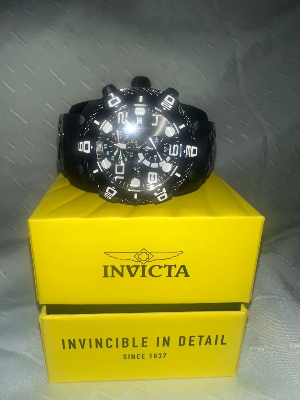 Invicta Men's Bolt Quartz Black Watch